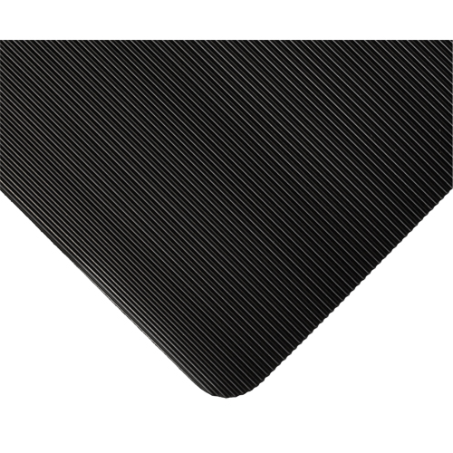 Standard Mat No.381, Ergonomic, 3' x 105' x 1/8", Black Nia-Chem Ltd.