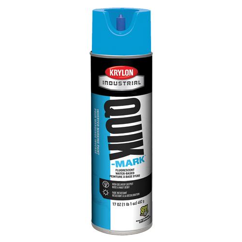 Industrial Quik-Mark Water-Based Inverted Marking Paint, 17 oz., Aerosol Can Nia-Chem Ltd.