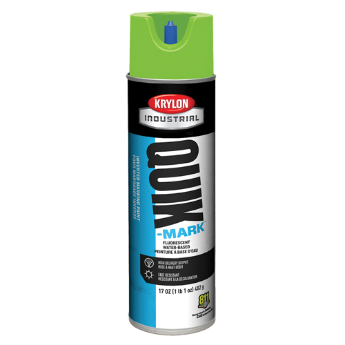 Industrial Quik-Mark Water-Based Inverted Marking Paint, 17 oz., Aerosol Can Nia-Chem Ltd.