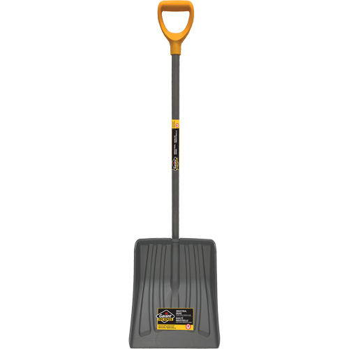 Pro Snow Shovel, Polypropylene Blade, 13-7/8" Wide, D-Grip Handle Nia-Chem Ltd.