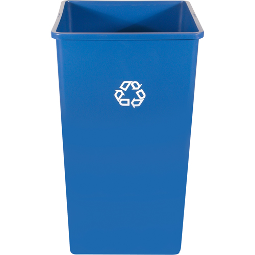 Contenant pour poste de recyclage, Vrac, Plastique, 35 gal. US Nia-Chem Ltd.
