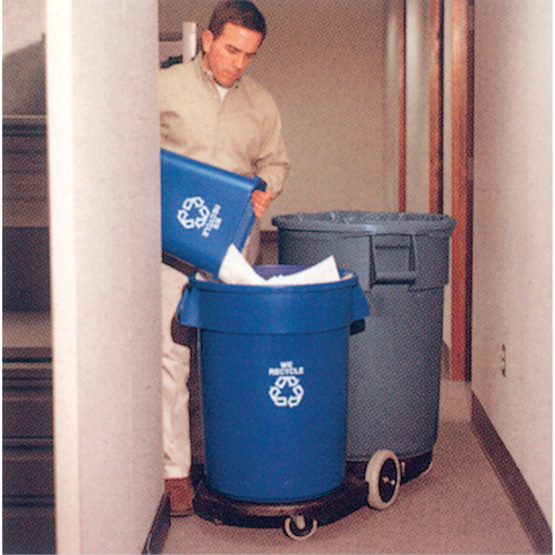 Socle roulant Tandem Brute, Noir Nia-Chem Ltd.