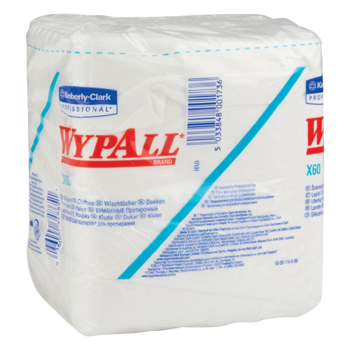 Serviette &agrave; mains X60, Tout usage, 12-1/2" lo x 12" la Nia-Chem Ltd.