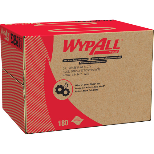 WypAll&reg; Oil, Grease & Ink Cloth, Specialty, 16-4/5" L x 12" W Nia-Chem Ltd.