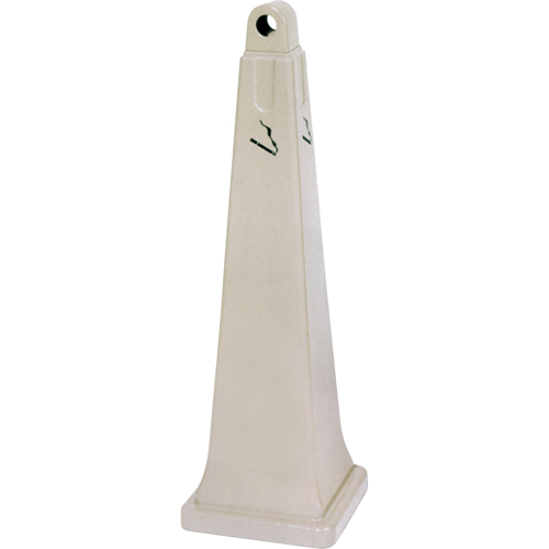 R&eacute;cup&eacute;rateurs de m&eacute;gots de cigarettes Groundskeeper, Sur pied, Plastique, Capacit&eacute; 1 gal. US, Hauteur 39-3/4" Nia-Chem Ltd.