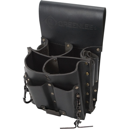 Tool Belt Pouch, Multiple Tool Holder, Leather, 8 Pockets Nia-Chem Ltd.
