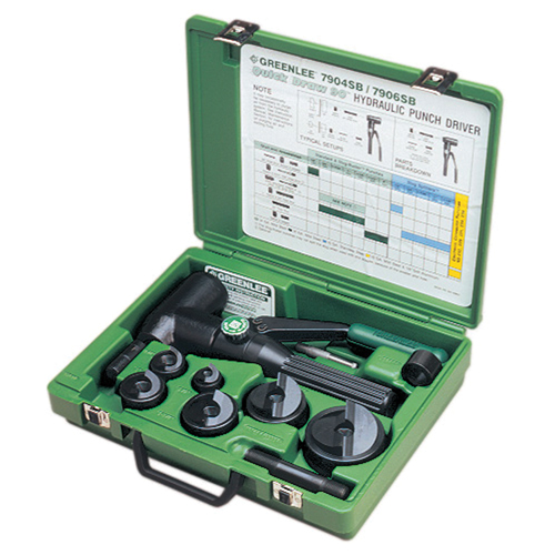 Quick Draw 90&reg; Hydraulic Knockout Kit with SlugBuster&reg; Punches Nia-Chem Ltd.