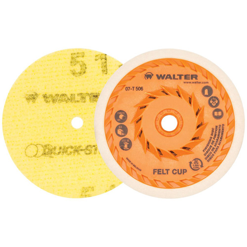 Quick-Step Instant Polish Discs, 5" Dia. Nia-Chem Ltd.