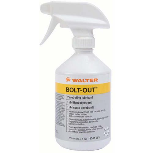 Empty Refillable Trigger Sprayer for BOLT-OUT, Round, 500 ml, Plastic Nia-Chem Ltd.