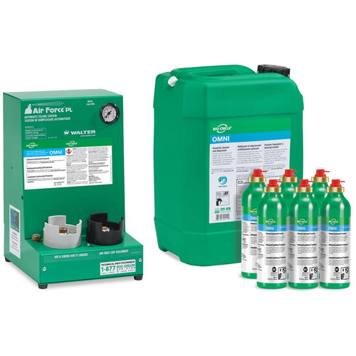 Trousse de d&eacute;marrage Air Force AF-OMNI, Cruche Nia-Chem Ltd.