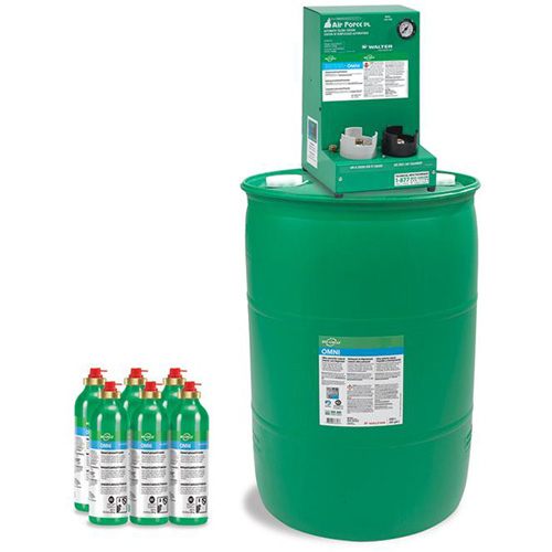 Trousse de d&eacute;marrage Air Force AF-OMNI, Baril Nia-Chem Ltd.