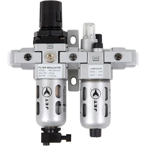 Filtre &agrave; air miniature en deux parties, r&eacute;gulateur et lubrificateur AFRLCM14, 1/4" NPT Nia-Chem Ltd.