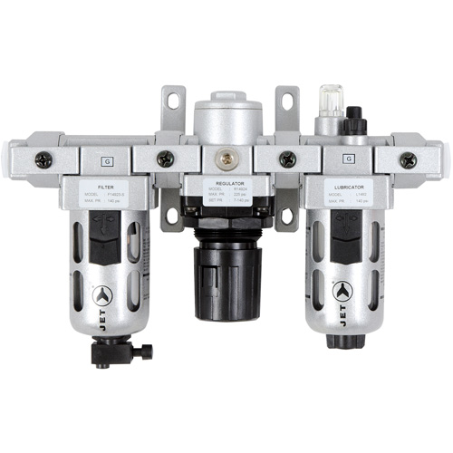 AFRLMI38 3-Piece Intermediate Air Filter, Regulator & Lubricator, 3/8" NPT Nia-Chem Ltd.