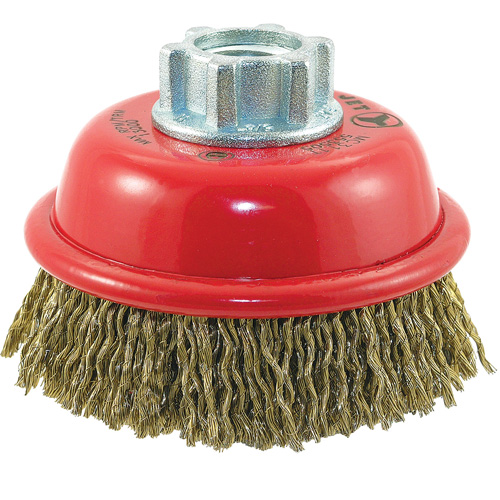 Brosse-boisseau &agrave; fils ondul&eacute;s MAXI-CRIMPED de premi&egrave;re qualit&eacute; Nia-Chem Ltd.