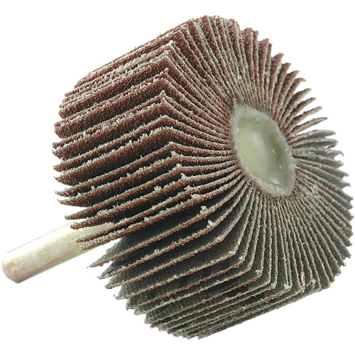 Disque &agrave; lamelles mont&eacute;, Grain 60, 2" x 1" x 1/4" Nia-Chem Ltd.
