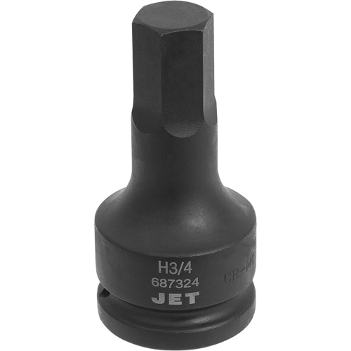 Impact Bit Socket, Hex, 3/4" x 3/4" Drive Nia-Chem Ltd.