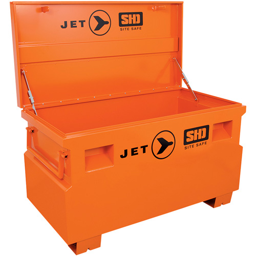 JSB-4824 Heavy-Duty Jobsite Tool Storage Box, 48-1/8" x 24-1/8" x 28-3/8", Steel, Orange Nia-Chem Ltd.