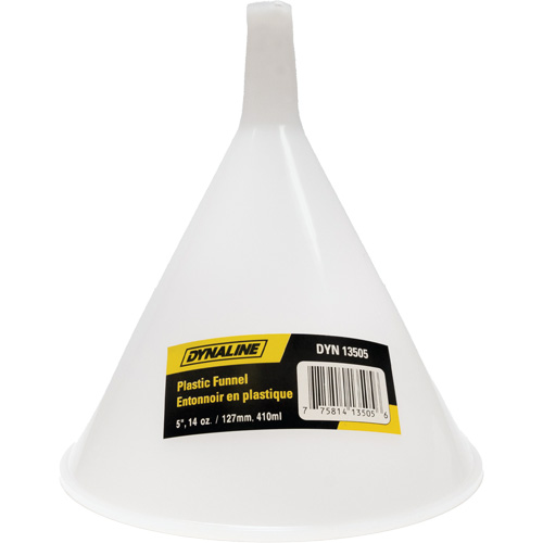 Entonnoir &agrave; usages multiples sans filtre, Poly&eacute;thyl&egrave;ne, Capacit&eacute; 0.4 l Nia-Chem Ltd.