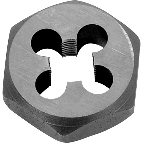 Hexagon Rethreading Bolt Die, 1-5/8" Dia., 7/8"-14 Thread, Chromium Steel Nia-Chem Ltd.
