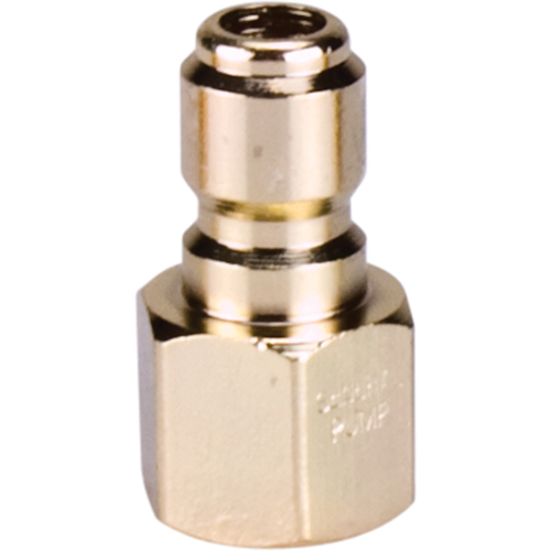 3/8" Female Plated Steel Quick Disconnect Plug Nia-Chem Ltd.