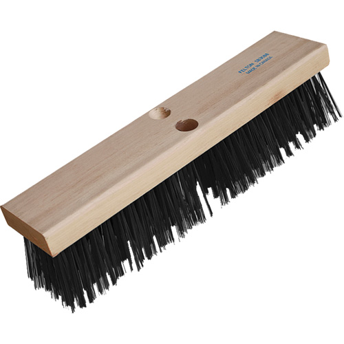 Road Warrior Extra Heavy-Duty Push Broom, 16", X-Coarse, Wire Bristles Nia-Chem Ltd.