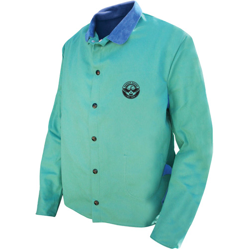 Veste de soudage Gander Brand Banox FR, Coton, 3T-Grand, Vert Nia-Chem Ltd.