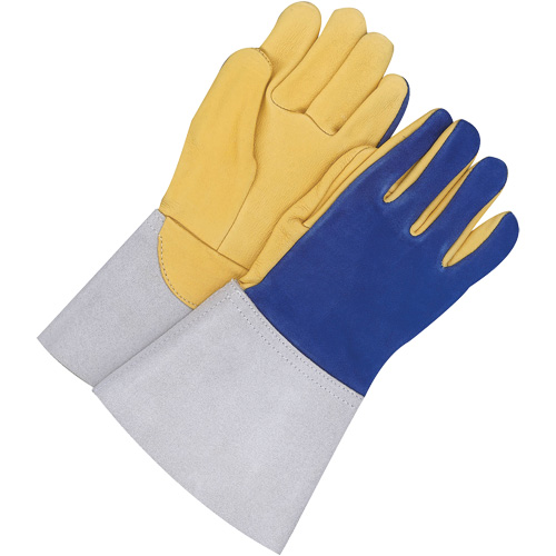 Gants pour soudeur TIG avec poignet de 5,5", Cuir fleur de daim, Taille 10 Nia-Chem Ltd.