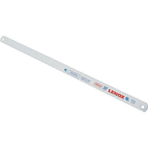 Hacksaw Blades, Bi-Metal, 12" L, 18 TPI Nia-Chem Ltd.