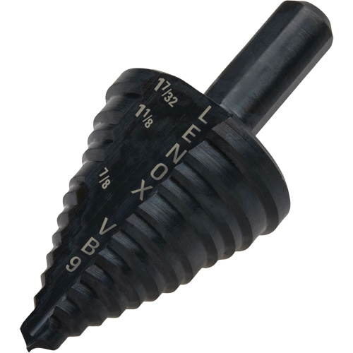 #9 Step Drill Bit, 7/8" - 1-7/32 , High Speed Steel Nia-Chem Ltd.