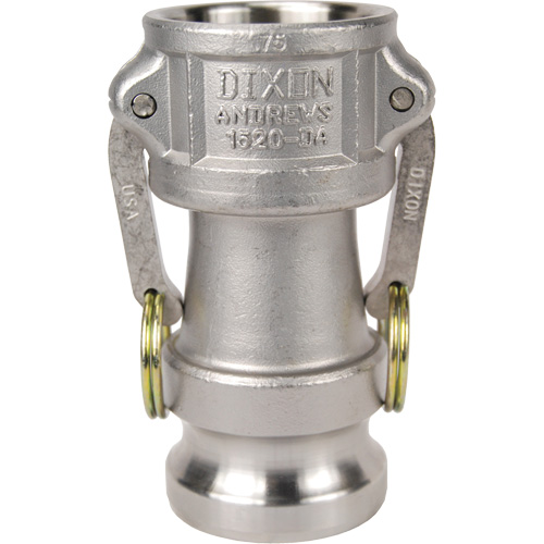 Coupleur &agrave; came et cannelure x adaptateur Dixon Nia-Chem Ltd.