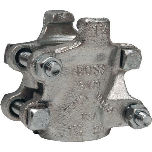 Boss Clamp 4 Bolt Type with 2 Gripping Fingers Nia-Chem Ltd.