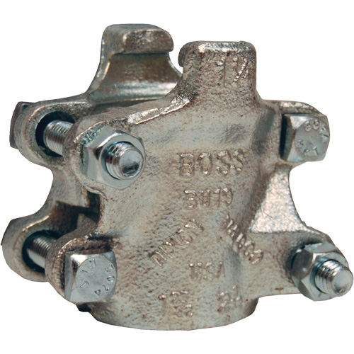 Boss Clamp 4 Bolt Type with 2 Gripping Fingers Nia-Chem Ltd.