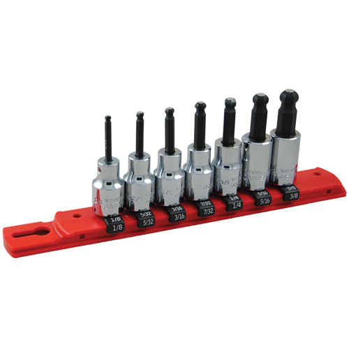 SAE Ball-Nose Socket Set, 7 Pcs Nia-Chem Ltd.