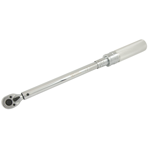 Heavy-Duty Micro-Adjustable Torque Wrench, Click, 3/8" Square Drive, 10 - 100 ft-lbs. Nia-Chem Ltd.
