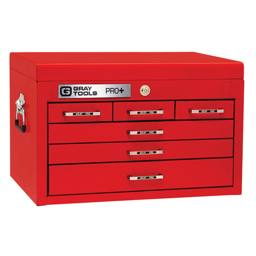 Coffre sup&eacute;rieur de s&eacute;rie PRO+, 26" la, 6 tiroirs, Rouge Nia-Chem Ltd.