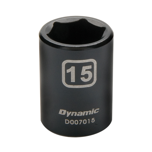 Metric Socket, Impact, 12 mm, 3/8" Drive, 6 Points Nia-Chem Ltd.
