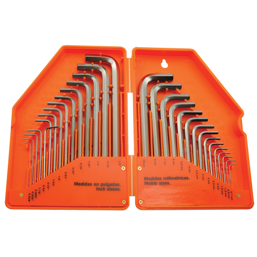 Hex Key Set, 30 Pcs., Metric & Imperial Nia-Chem Ltd.