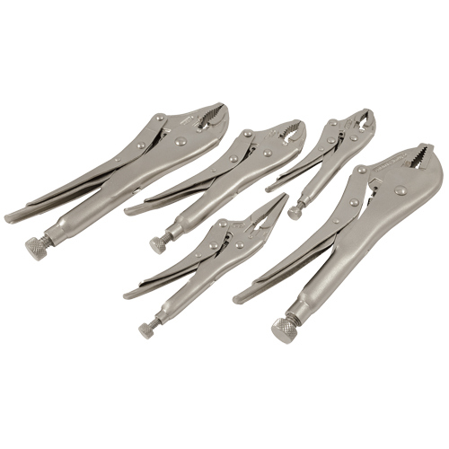 Locking Plier Set, 5 Pieces Nia-Chem Ltd.
