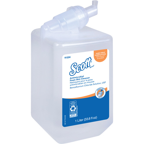 Nettoyant antimicrobien pour la peau Control de Scott, Mousse, 1 L, Sans parfum Nia-Chem Ltd.