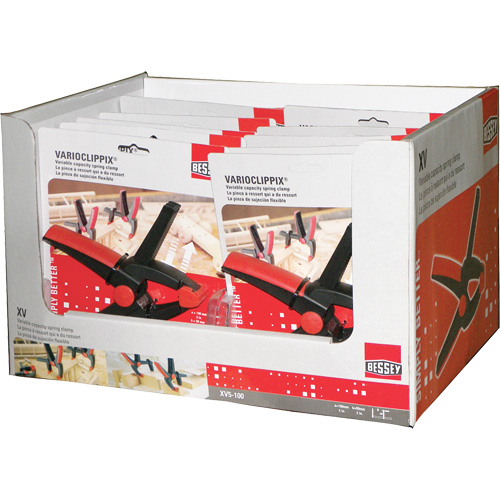 Serre-joint &agrave; ressort variable VarioClippix Nia-Chem Ltd.