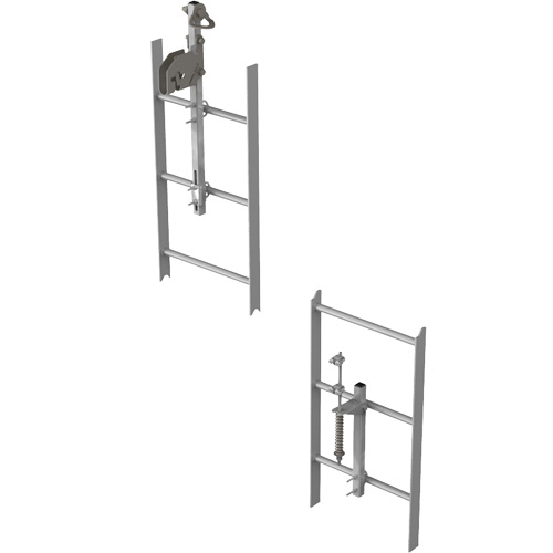 Anneau en D avec plaque d'ancrage Nia-Chem Ltd.