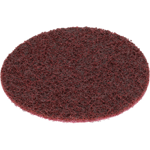 Disque de conditionnement de surface SC- DH Scotch-Brite, 4" dia., Grain Moyen, Oxyde d'aluminium Nia-Chem Ltd.