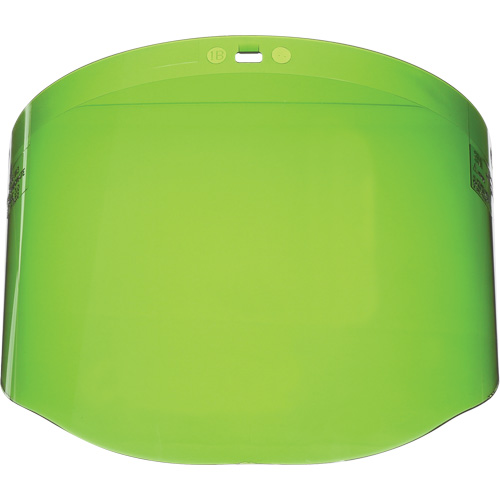 &eacute;cran facial, Polycarbonate, Teinte Vert Nia-Chem Ltd.