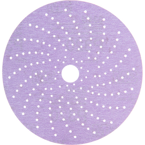 Hookit Purple Clean Sanding Disc, 6" Dia., 320+ Grit, Aluminum Oxide Nia-Chem Ltd.