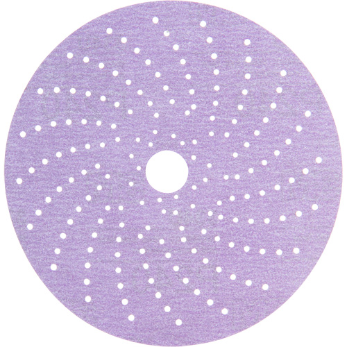 Disque de ponçage net mauve Hookit, dia 6", Grain P240, Oxyde d'aluminium, Poids C Nia-Chem Ltd.