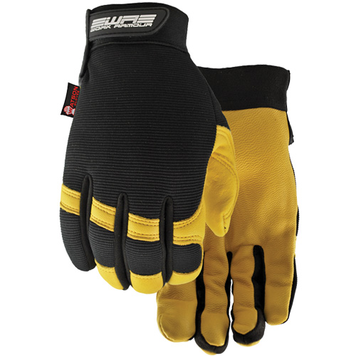 Flextime Water Resistant Gloves, Grain Goatskin Palm, Size Large Nia-Chem Ltd.