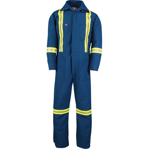 Dupont Nomex&reg; IIIA Deluxe Coveralls, Size 3X-Large (Tall), Royal Blue, 6 cal/cm² Nia-Chem Ltd.