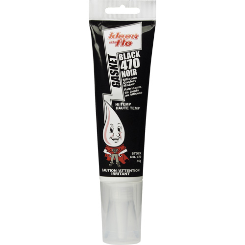 Compos&eacute; &agrave; joints de silicone 470, Tube, Noir Nia-Chem Ltd.