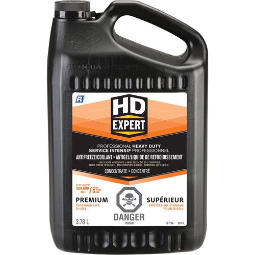 Antigel/liquide de refroidissement concentr&eacute; pour dur&eacute;e de vie prolong&eacute;e pour moteur diesel Turbo Power, 3,78 L, Gallon Nia-Chem Ltd.