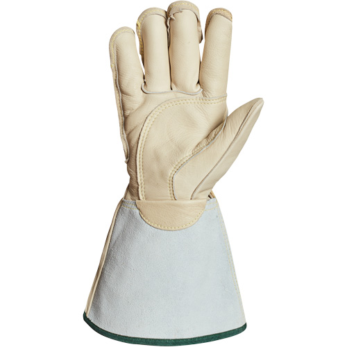Gants de monteur de lignes pour lhiver avec bandes r&eacute;fl&eacute;chissantes 6" Endura, Moyen, Paume en Cuir de cheval, Doublure en Thinsulate Nia-Chem Ltd.